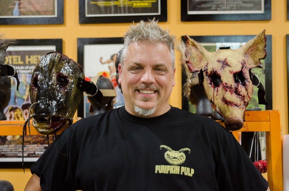 Brian Blair, a display and prop artist, owns Scarevania. Scarevania is located at 1911 N. Granville Ave. in Muncie. Stephanie Amador, DN