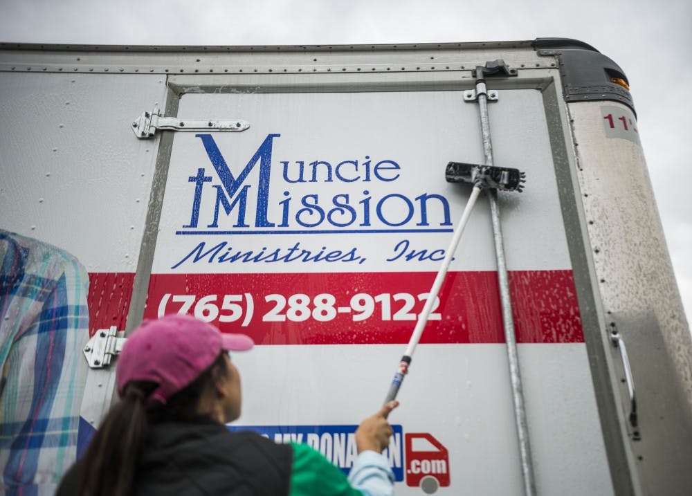 Muncie Mission is a faith-based organization that has provided care and counseling to the homeless for over 80 years. Bre Daugherty, DN File