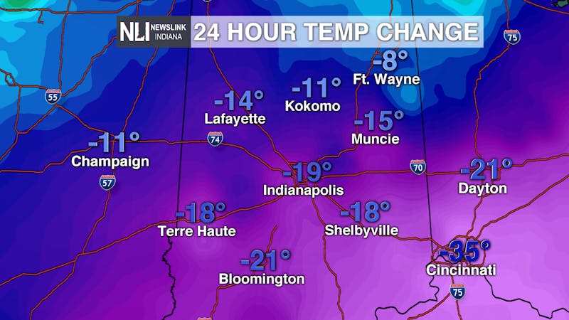 Extremely cold temps ahead