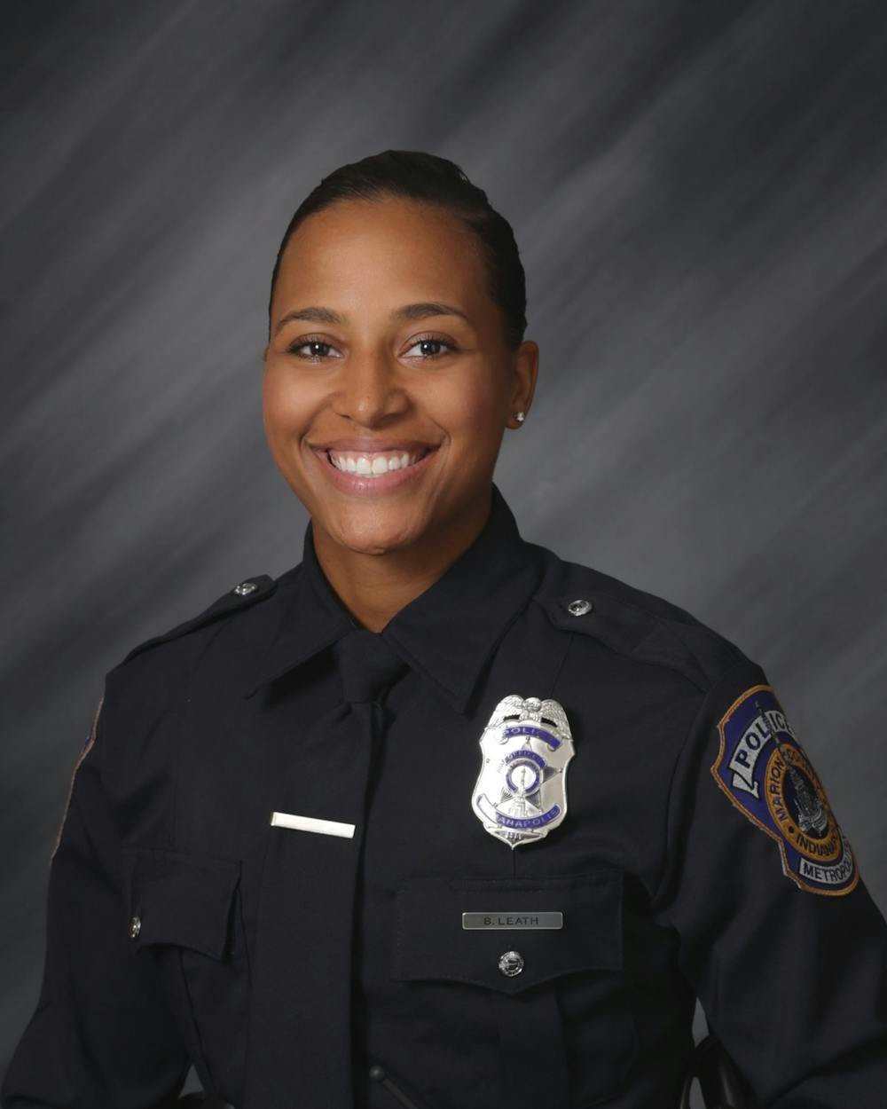 <p>Officer Breann Leath, 24, was shot at an apartment complex on the city’s far east side. Leath died at Eskanazi Hospital. <strong>Indianapolis Metropolitan Police Department, Photo Courtesy</strong></p>