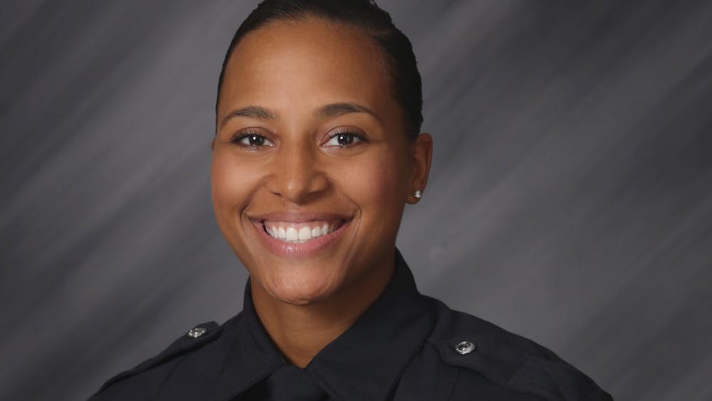 Officer Breann Leath, 24, was shot at an apartment complex on the city’s far east side. Leath died at Eskanazi Hospital. Indianapolis Metropolitan Police Department, Photo Courtesy