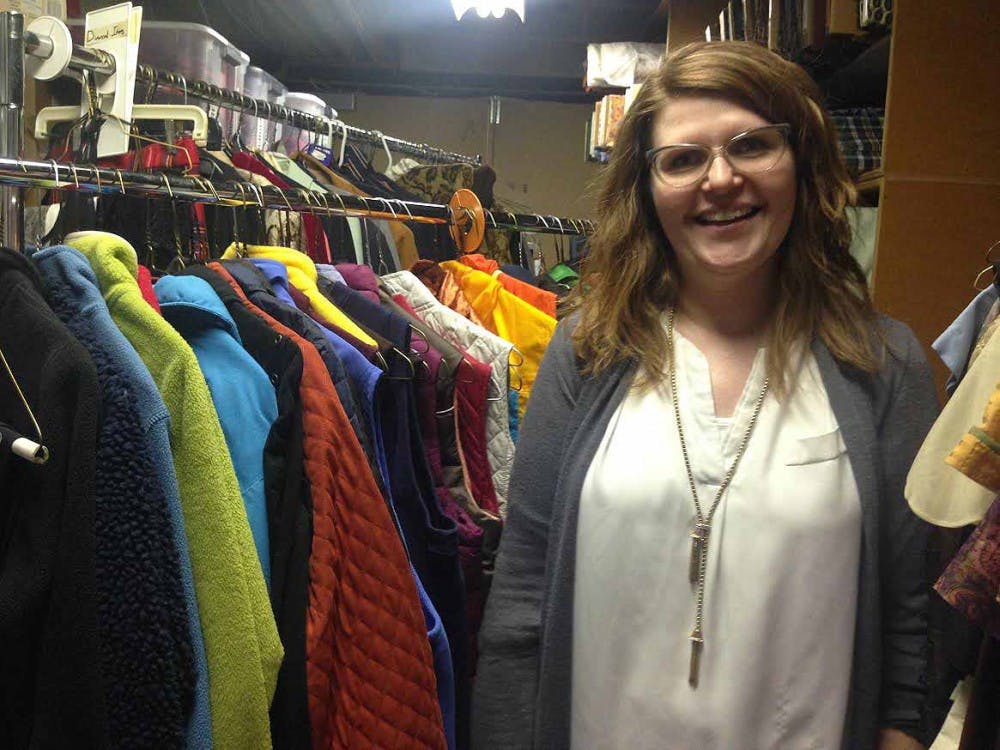 Emily&nbsp;Busha is a costume designer&nbsp;in charge of making costumes, designs, and any other accessories a show needs. Busha is&nbsp;the director of Ball State’s costume shop where she manages the shop’s staff, teaches costuming to students and creates costume ideas for each show.&nbsp;DN PHOTO MEGAN MELTON