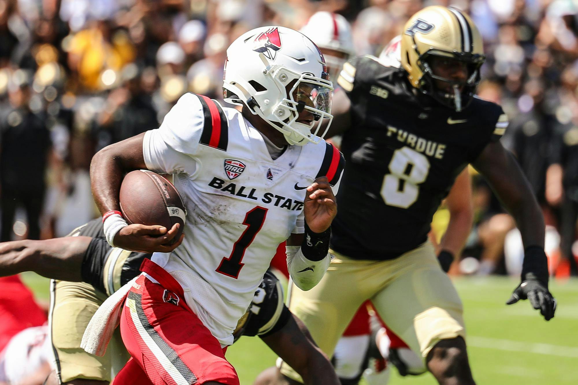 Ball State football traveled to West Lafayette Aug. 30 to face the Purdue Boilermakers in their first game of the 2025 Season. Purdue came away with a 31-0 victory over the Cardinals.Click the link below to take a look at four takeaways from the game.https://www.ballstatedailynews.com/article/2025/08/takeaways-ball-state-football-game-purdue-sports-daily-news