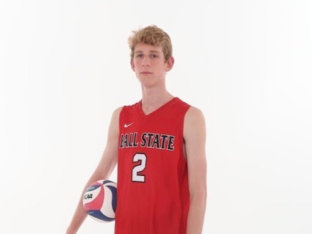 Alongside managing the Wando High School girl's volleyball team, freshman Kaleb Jenness was the captain of the Carolina Union Volleyball Club in 2018. Ball State Athletics,Photo Provided