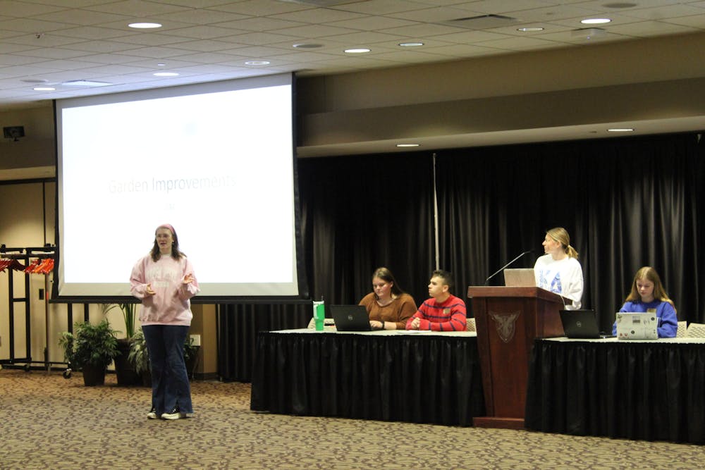 Student Government Association approves budget request for community garden improvements