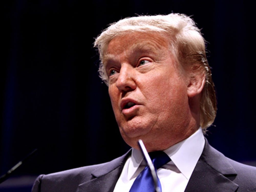 Republican frontrunner Donald Trump calls climate change a 