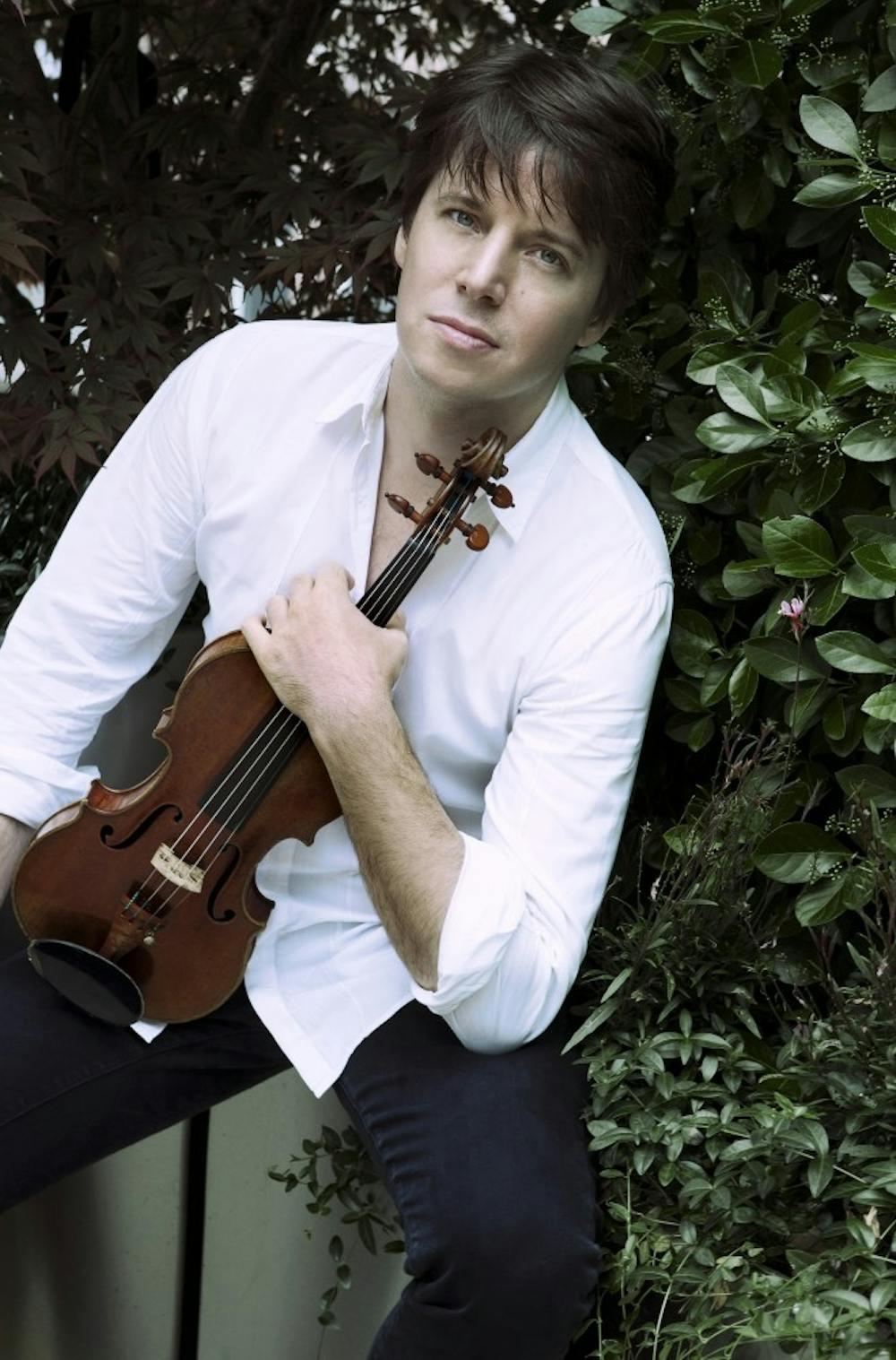 Violinist Joshua Bell will be playing a show at John R. Emens Auditorium Feb. 17 at 7:30 p.m. Bell has been named an “Indiana Living Legend” and has been awarded the Indiana Governor’s Arts Award. PHOTO PROVIDED BY LISA MAZZUCCO