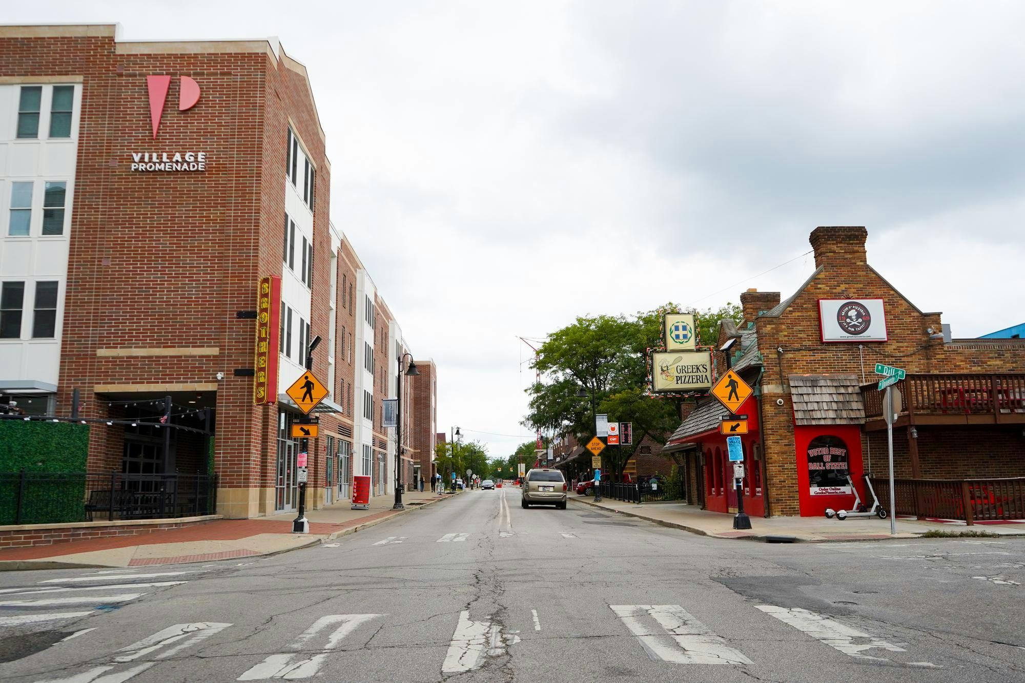 The Village, located outside of Ball State Campus Aug. 21 in Muncie Ind. Isabella Kemper, DN