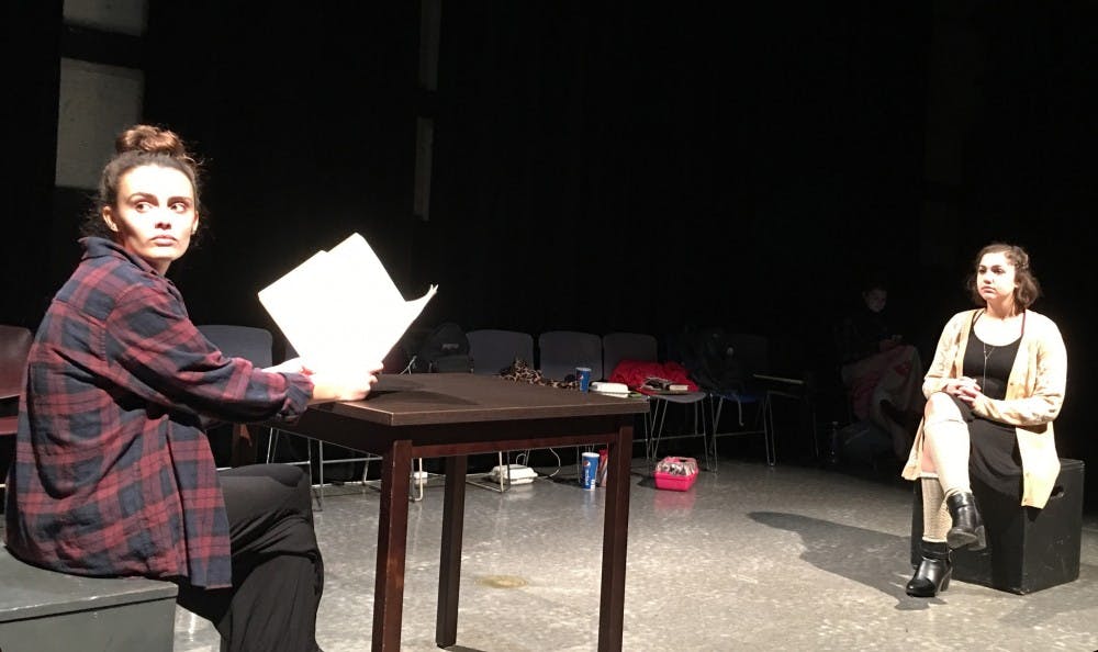 "Top Girls," lead by nearly an&nbsp;all-female cast and production team, will have shows from&nbsp;Nov. 8 to 13 at&nbsp;Cave Theatre. The show follows&nbsp;a British woman estranged from her family who gets the top job hiring for an employment agency.&nbsp;Zoe Taylor // Photo Provided