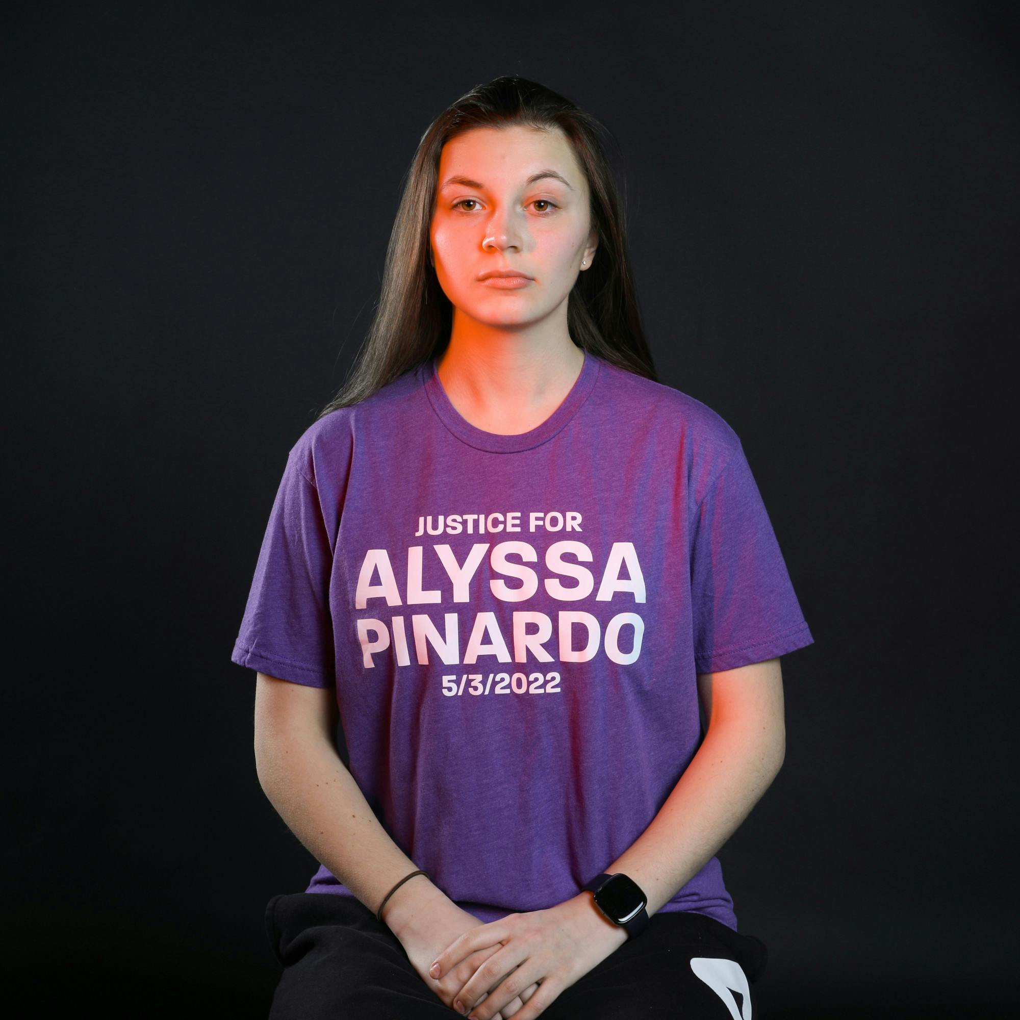 First-year Meghan Sawitzke poses for a portrait in the photojournalism studio Jan. 31 in the Art and Journalism Building at Ball State. Amber Pietz, DN
