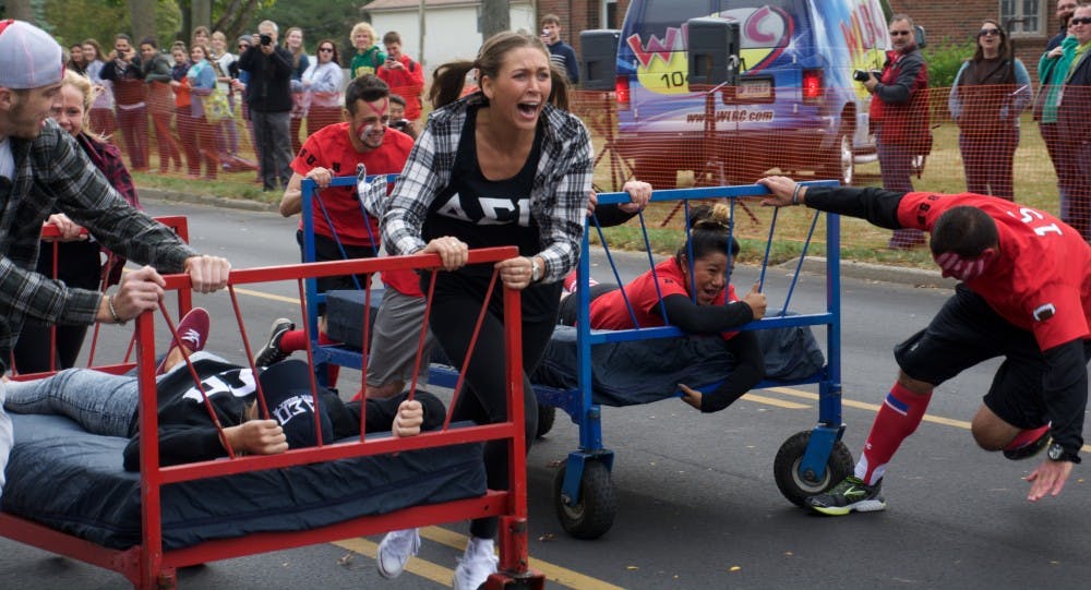 The Ball State Homecoming Steering Committee has released the theme for 2016 Ball State homecoming. The theme will be "Blast from the Past," which will honor 90 years of homecoming traditions.&nbsp;DN FILE PHOTO SAMANTHA BRAMMER