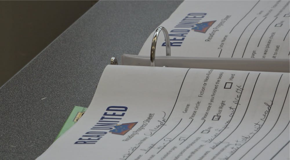 A Read United Volunteer’s progress report for their student