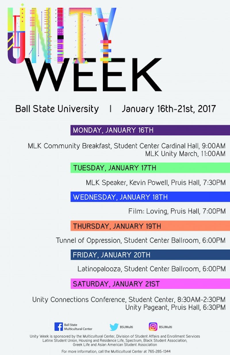 Annual Unity Week celebration kicks off with MLK Day events