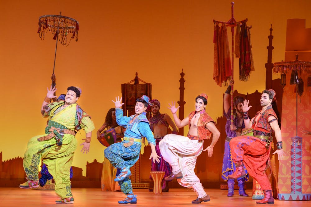 Ball State alumnus Jake Letts takes the stage in a whole new role in the touring cast of “Aladdin”