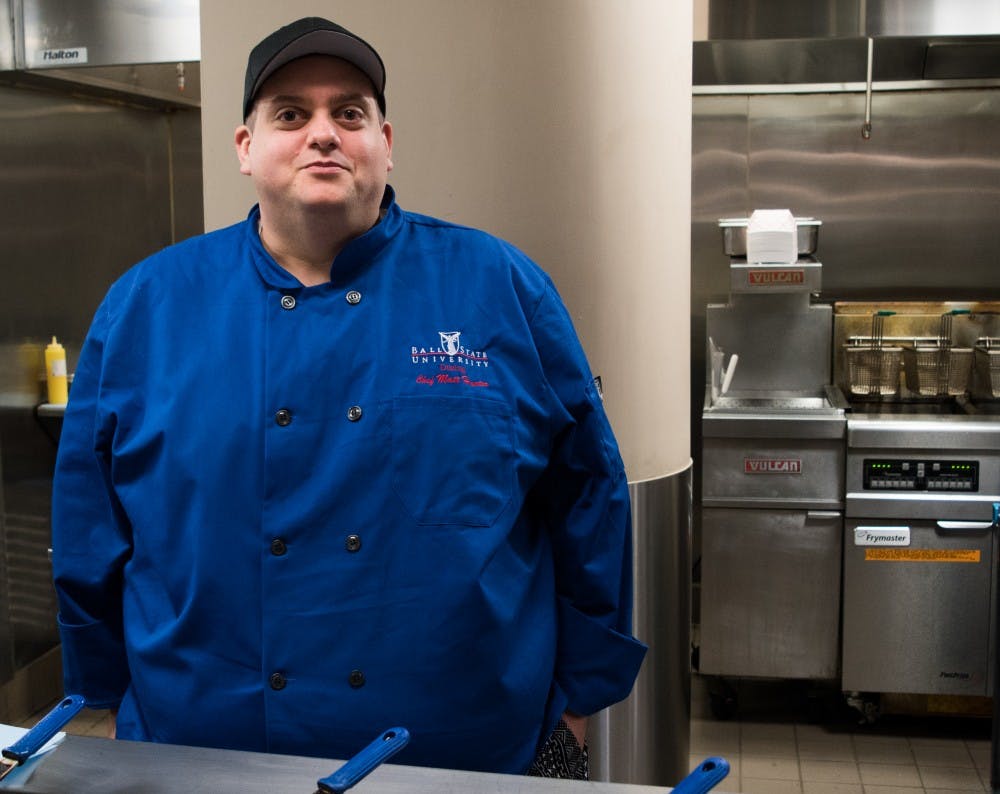 Chef Matt Hunter is the new chef at the L.A. Pittenger Student Center at the Tally Food Court. Stephanie Amador, DN