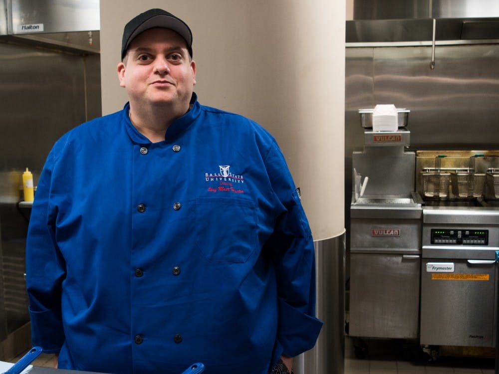 Chef Matt Hunter is the new chef at the L.A. Pittenger Student Center at the Tally Food Court. Stephanie Amador, DN