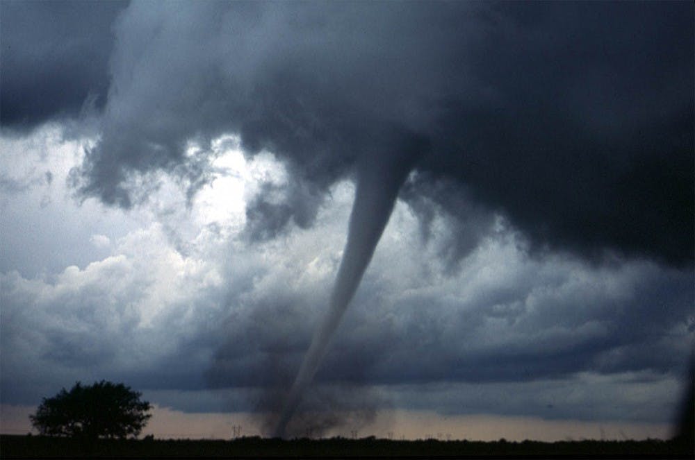<p>Delaware County is under a tornado watch until 5 p.m. Thursday. According to the National Weather Service website, residents should review tornado safety rules. <strong>Wikimedia commons, Photo Courtesy</strong></p>