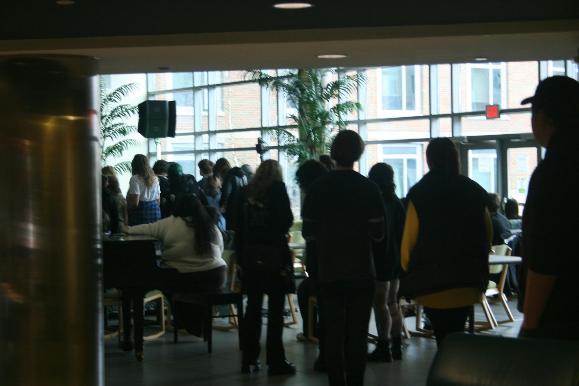 The Equinox Music Festival, an annual student run showcase during which student and local bands perform, was held on Saturday, March 25, 2023 at the Botsford/Swinford Patio at Ball State University in Muncie, Ind. Photos by Kennedy Swope&nbsp;