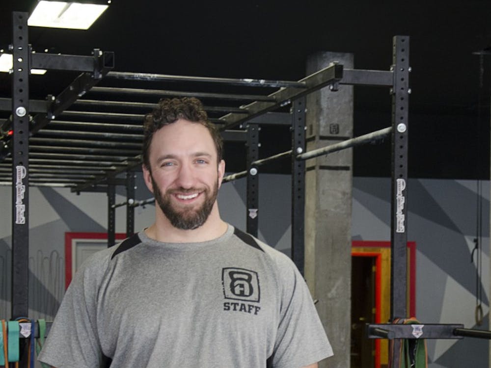 BJ McKay is the owner of The Arsenal in downtown Muncie. McKay prides his business on seven principles in the gym to promote a community feeling; loyalty, duty, respect/honor, selflessness, humility, integrity and positive action. DN PHOTO BREANNA DAUGHERTY