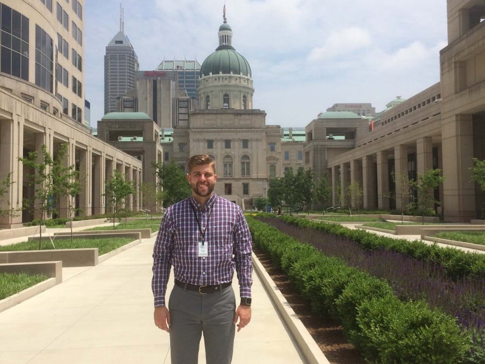 Ball State 2018 gradute Connor McCoy works with Indiana’s Department of Transportation to help clean, analyse and report found artifacts. McCoy said he hopes to go into an archaelogical field like INDOT in the future. Connor McCoy, photo provided. 