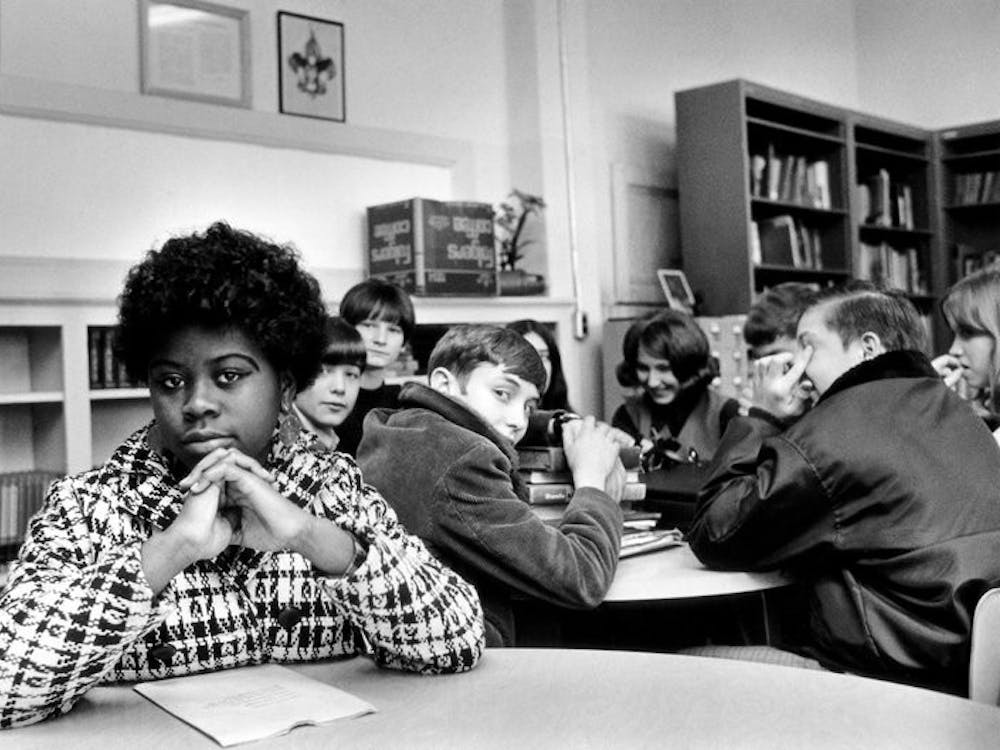 This undated file photo, location unknown, shows Linda Brown. Brown, the Kansas girl at the center of the 1954 U.S. Supreme Court ruling that struck down racial segregation in schools, has died at age 76. Peaceful Rest Funeral Chapel of Topeka confirmed that Brown died Sunday, March 25, 2018.&nbsp;