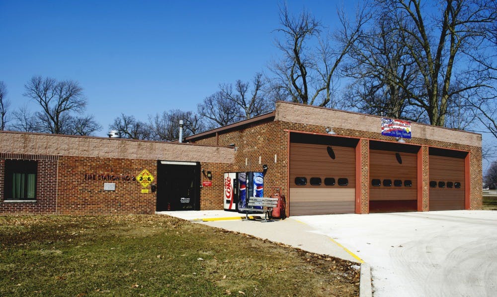 Mayor Dennis Tyler worked at the Muncie Fire Department 2 after graduating high school. DN PHOTO SAMANTHA BRAMMER
