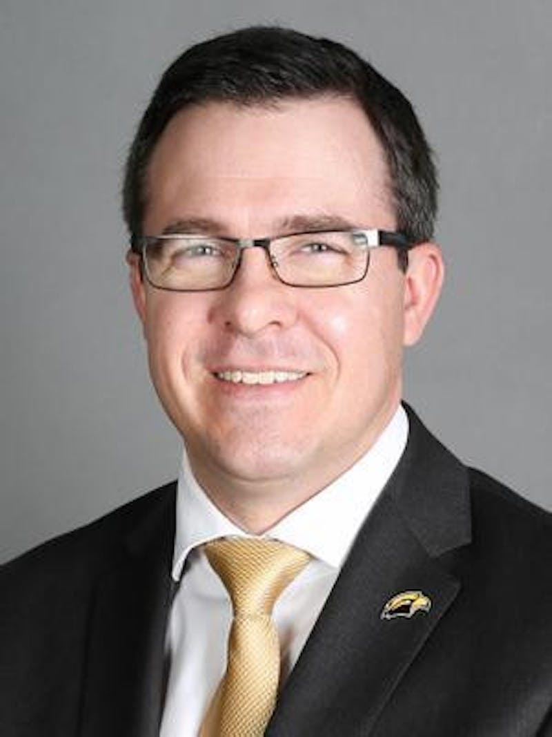 A portrait of Jeff Mitchell during his time at the University of Southern Mississippi. Mitchell, who also spent time as the Senior Associate Athletics Director at Santa Clara University, has been named the new Director of Athletics. University of Southern Mississippi, photo courtesy