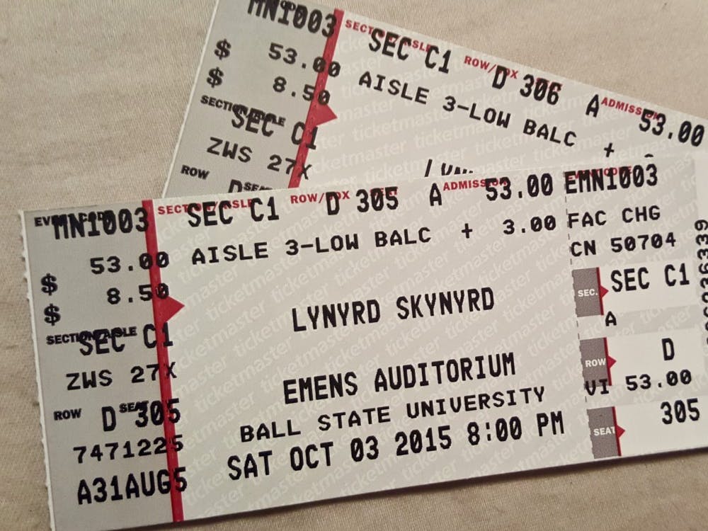 Lynyrd Skynyrd will be coming to John R. Emens Auditorium at 8 p.m. Oct. 3 to perform on Homecoming. Only a little more than half of the tickets have been sold already, however. DN PHOTO REBECCA KIZER