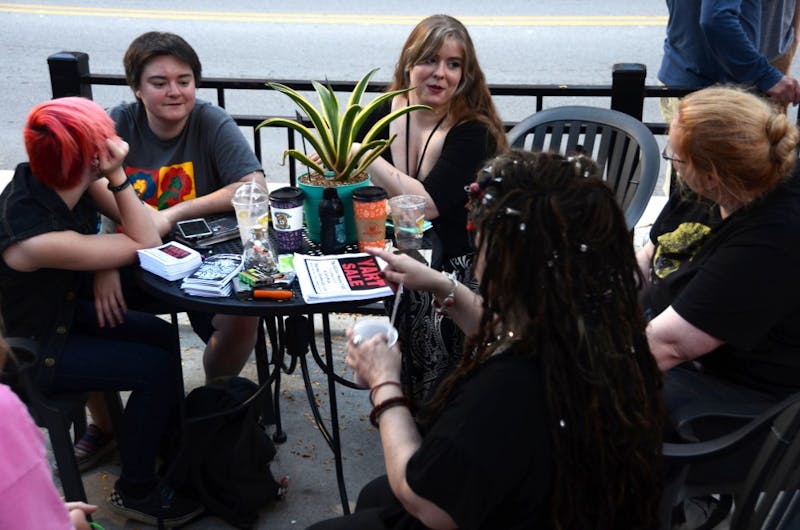 Community members gather weekly to Stitch 'n Bitch
