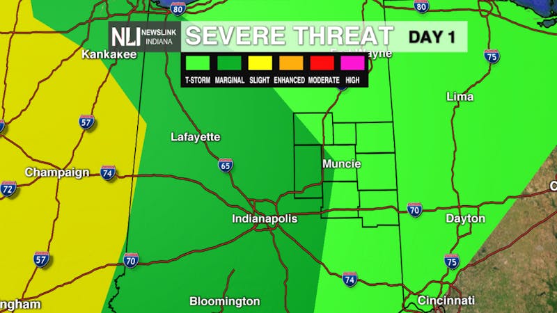 Flood warning and rain ahead