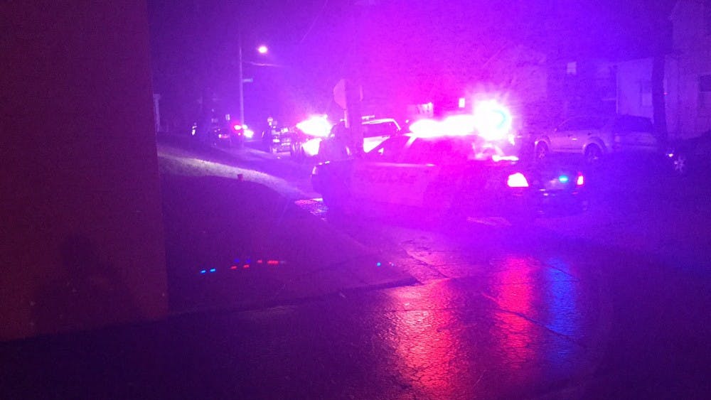 The Muncie Police Department responded to a Queen Street shooting that took place just before 12:30 a.m. on March 18. According to police, the suspect has not been apprehended. Andrew Smith // DN