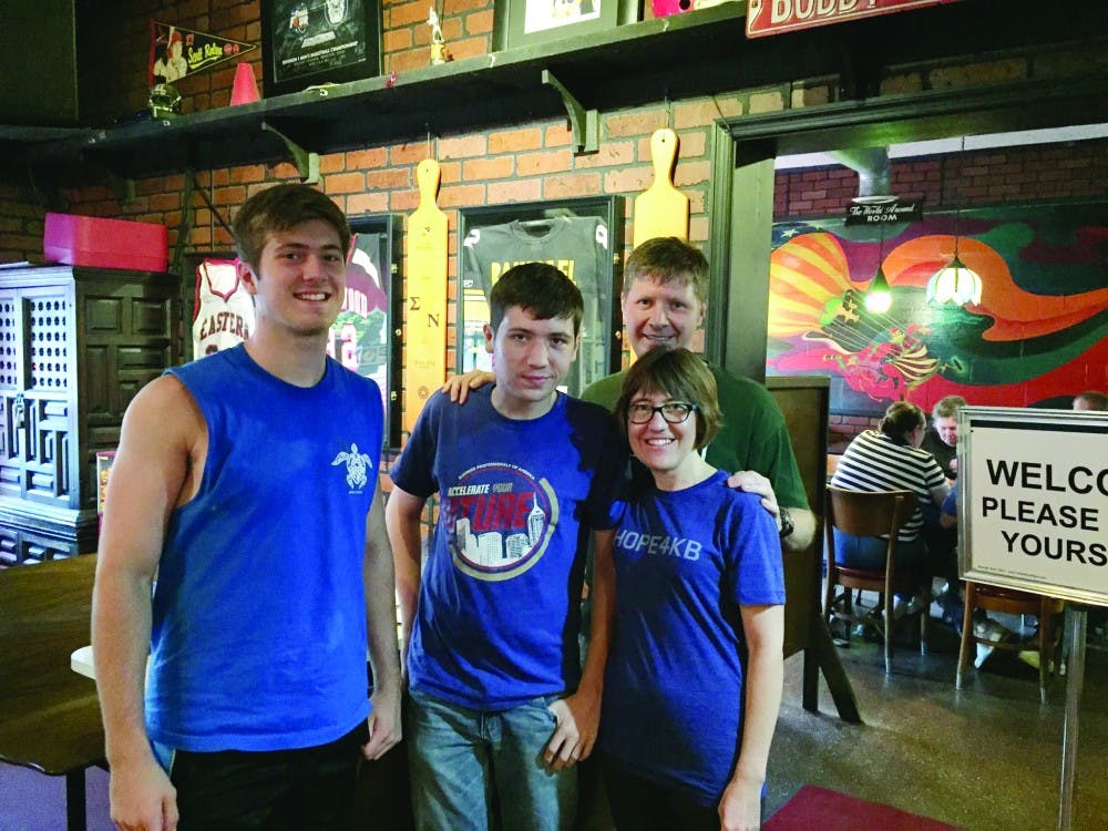 (From left) Graham Walters, Owen Walters, Dawn Walters and Bryan Walters. Walters, Photo Provided