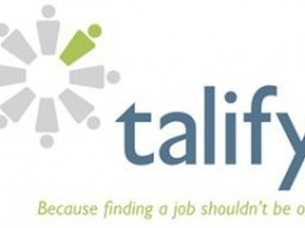 Talify, a new website that is free to Ball State students, helps students put their education to work. It was built to connect people with different areas of strengths and backgrounds to various jobs, internships and volunteer opportunities. talify.com // Photo Courtesy