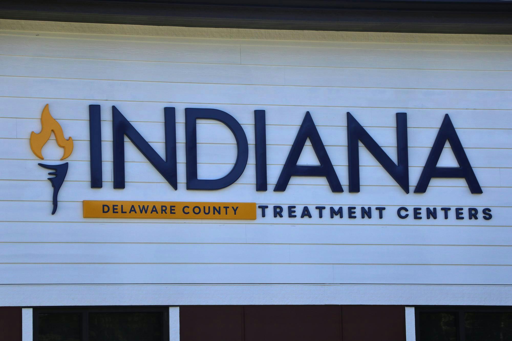 Signage at Indiana Treatment Centers (Delaware County) on June 24. Cameron Noe, DN