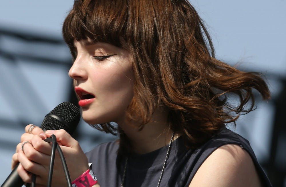 Chvrches lead singer Lauren Mayberry performs April 12 at Coachella in Indio, Calif. MCT PHOTO