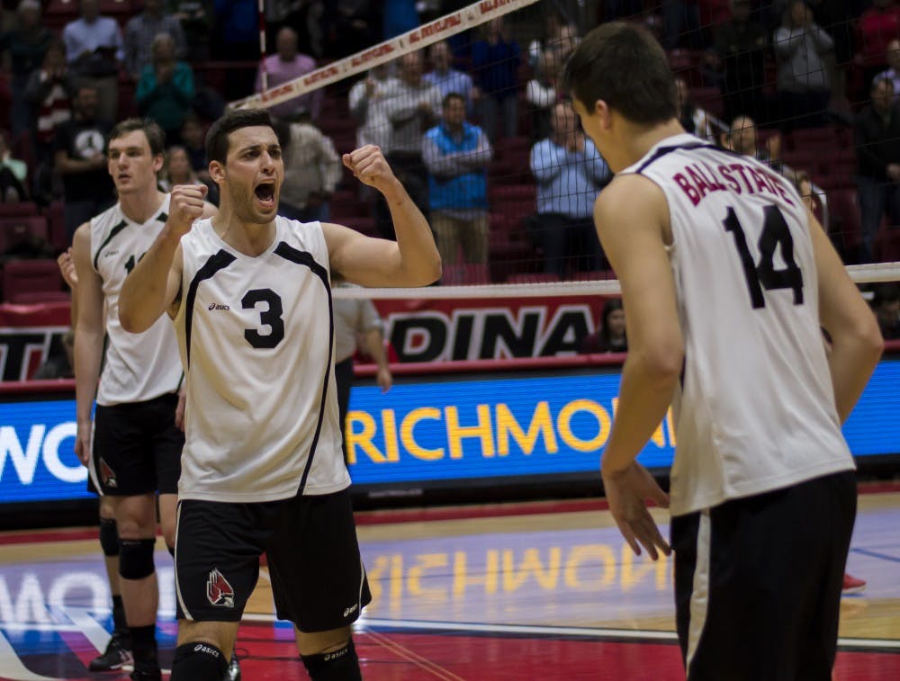 PREVIEW: No. 13 Ball State men's volleyball vs. No. 7 Lewis and No. 10 Loyola-Chicago 