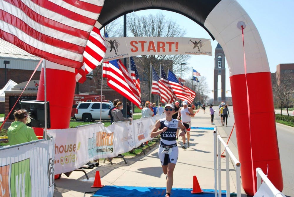 <p>The American Multi-Sport will be hosting the Indiana Spring Sprint Triathlon and 5K April 30 with the 100th Running Host Committee of the Indy 500 as the special guests. The third annual event is based out of Muncie and specializes in health related events and fitness.&nbsp;<em>PHOTO COURTESY OF THE AMERICAN MULTI-SPORT FACEBOOK</em></p>