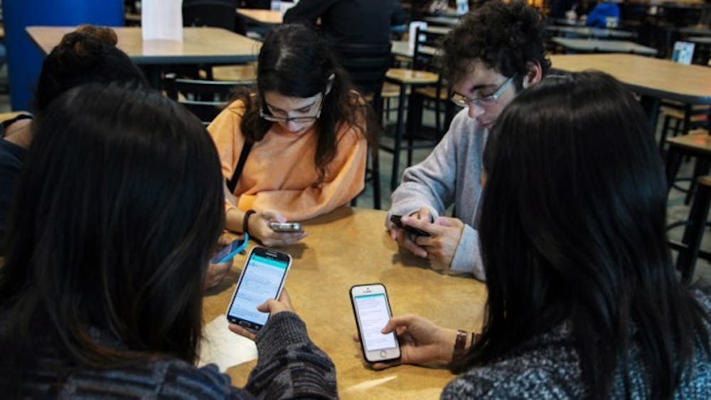 Yik Yak provides a platform for students to create conversations and build communities without prerequisites such as prior relationships or connections. Posts are anonymous and visible to anyone within a five-mile radius.&nbsp;Yusong Shi, The Spectrum