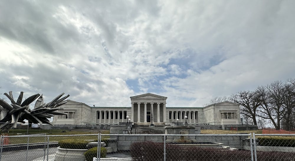 <p>The Buffalo AKG Art Museum.</p>