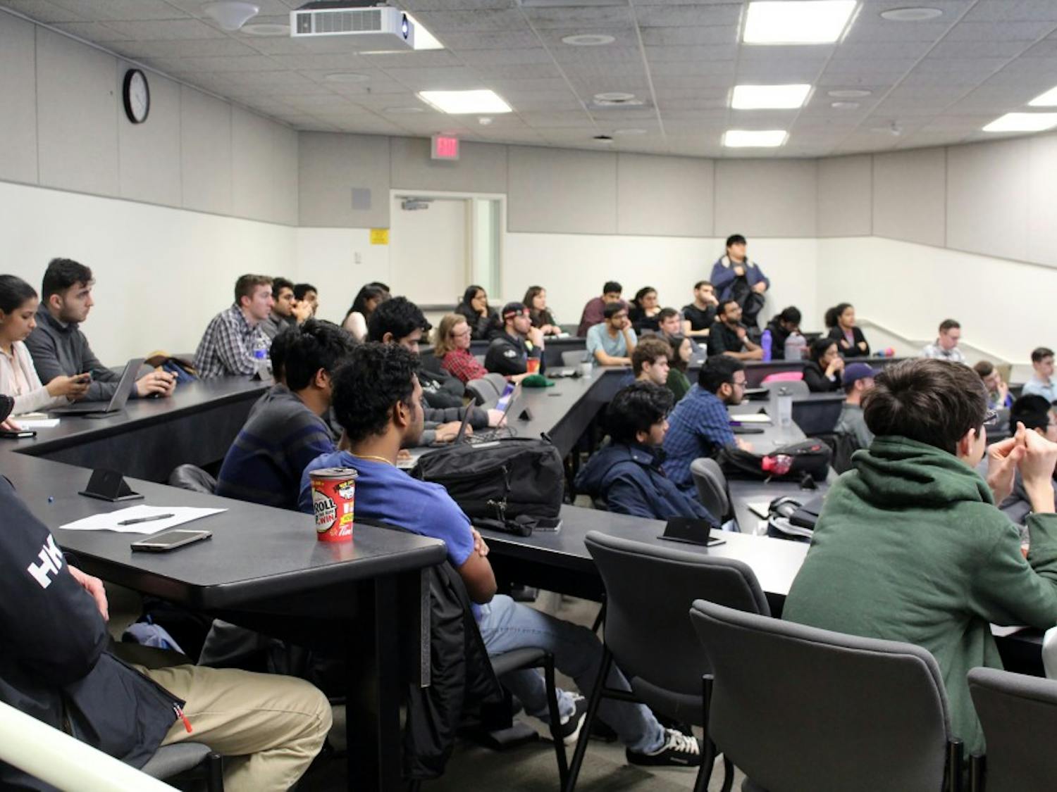 UB students forms new club on cryptocurrency and blockchain technology. Members discuss how cryptocurrency and blockchain technology looks to change the way the financial world runs.