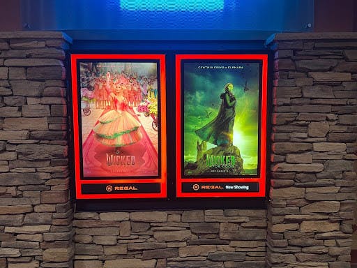 Posters for the film at the Walden Galleria 