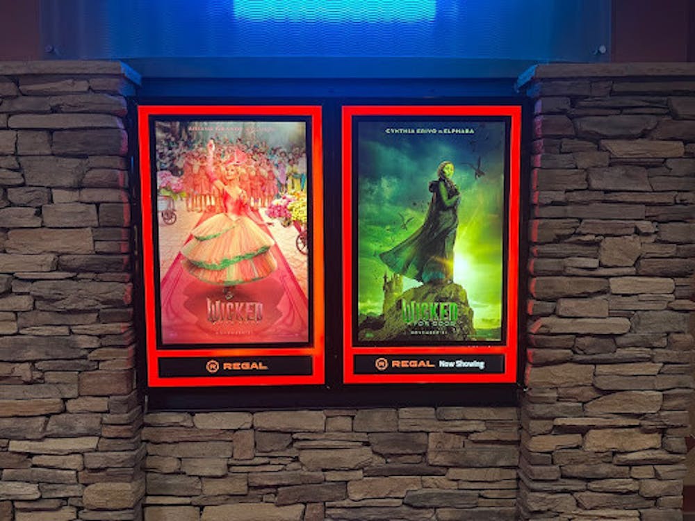 Posters for the film at the Walden Galleria 