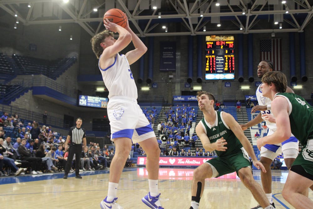 Men's basketball against Green Bay.