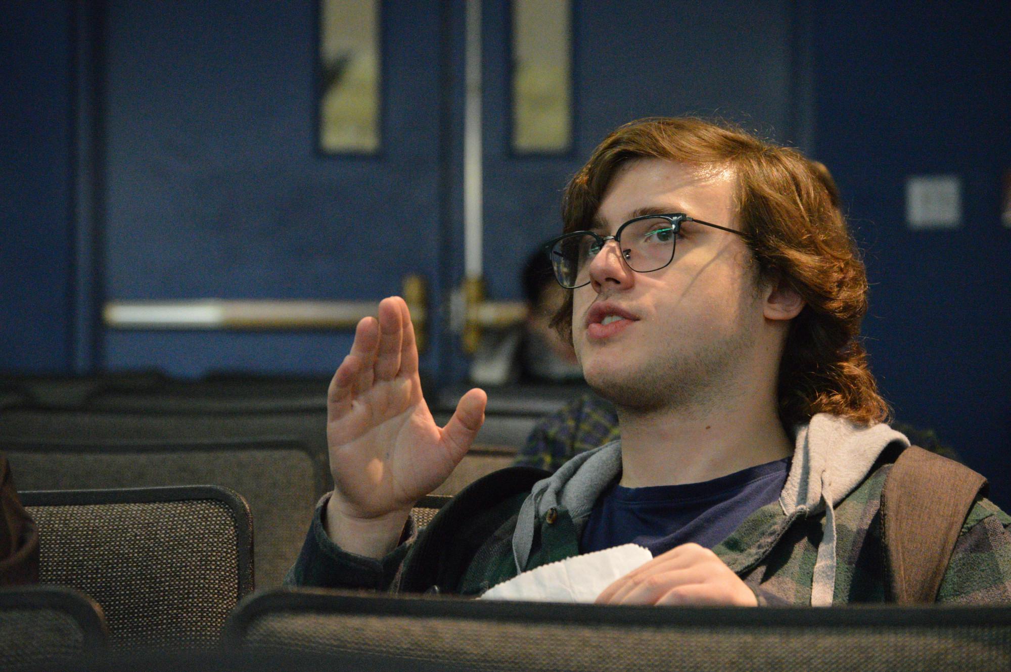 A file photo of SA Senator Grant Peterson at a Senate meeting.