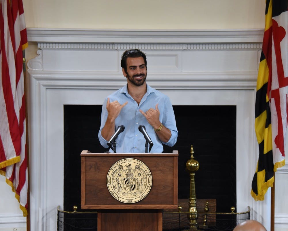 <p>Nyle DiMarco, deaf activist and winner of “America’s Next Top Model” and “Dancing with the Stars,” will speak at Alumni Arena on Oct. 23 as part of this year's Distinguished Speakers Series.</p>