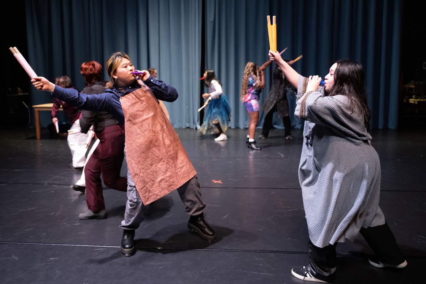 “King Henry VI: Part 2” ran this past week in the Center for the Arts rehearsal stage. The 110-minute show encompassed comedy, romance and tragedy in the bloody War of Roses | Courtesy of Ken Smith