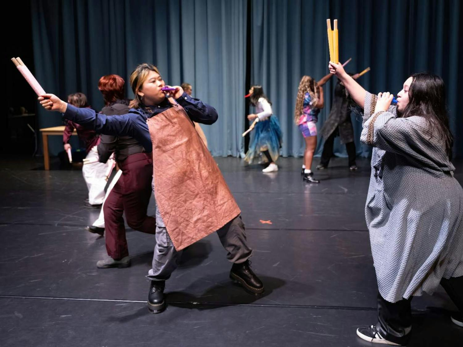 “King Henry VI: Part 2” ran this past week in the Center for the Arts rehearsal stage. The 110-minute show encompassed comedy, romance and tragedy in the bloody War of Roses | Courtesy of Ken Smith