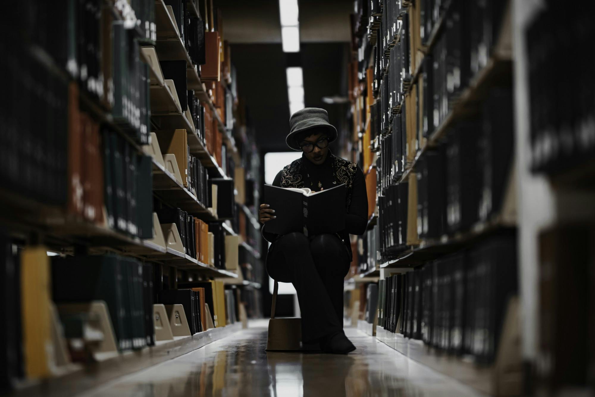 UB’s Fashionista Club promotes self-expression, finding meaning through one’s style and committing to an aesthetic vision. Pictured: DeaVeon Rhodes