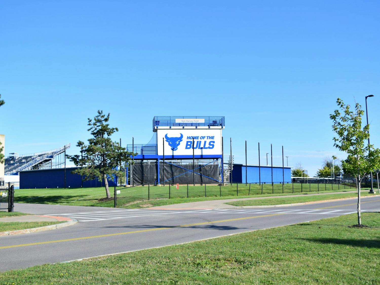 Nan Harvey Field, home of the UB softball team. The Bulls went 3-2 over the opening weekend.