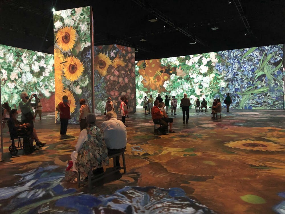 Many visitors said the final section, the Immersive Experience Room, is their favorite exhibit in the gallery. 